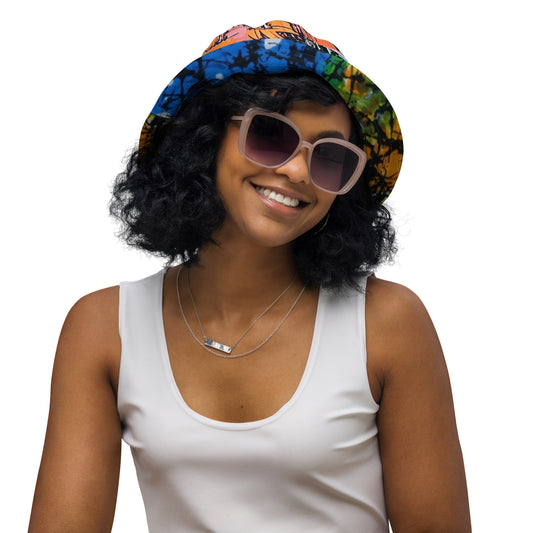 Colourful Adire Bucket Hat