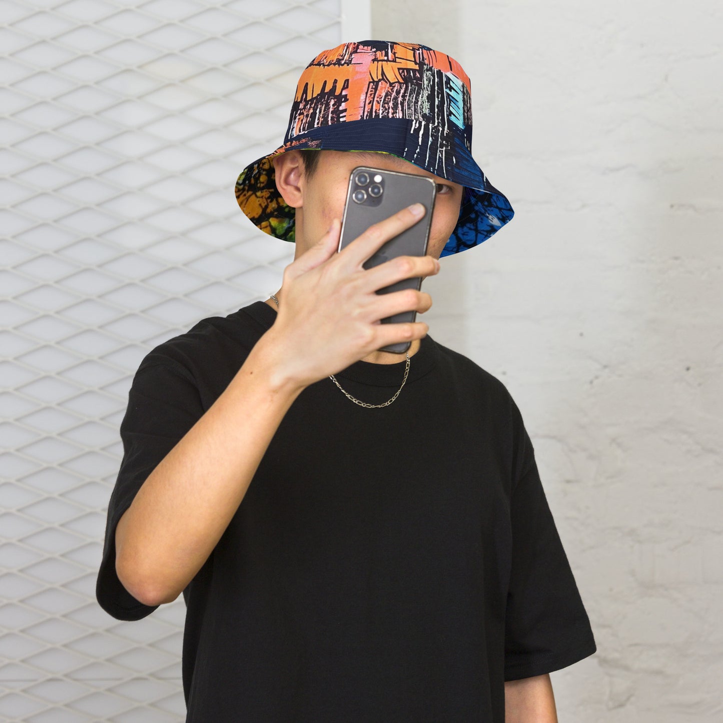 Colourful Adire Bucket Hat