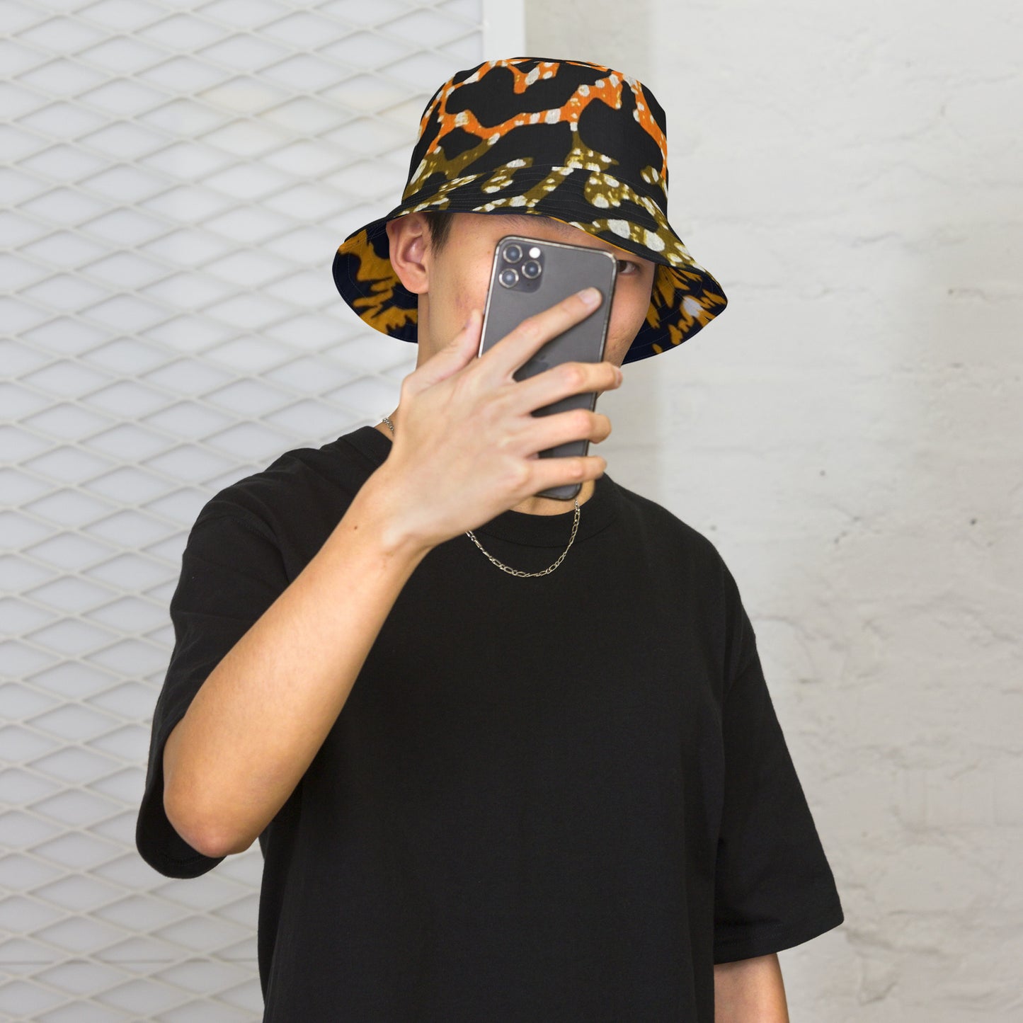 Yellow Leopard Bucket Hat