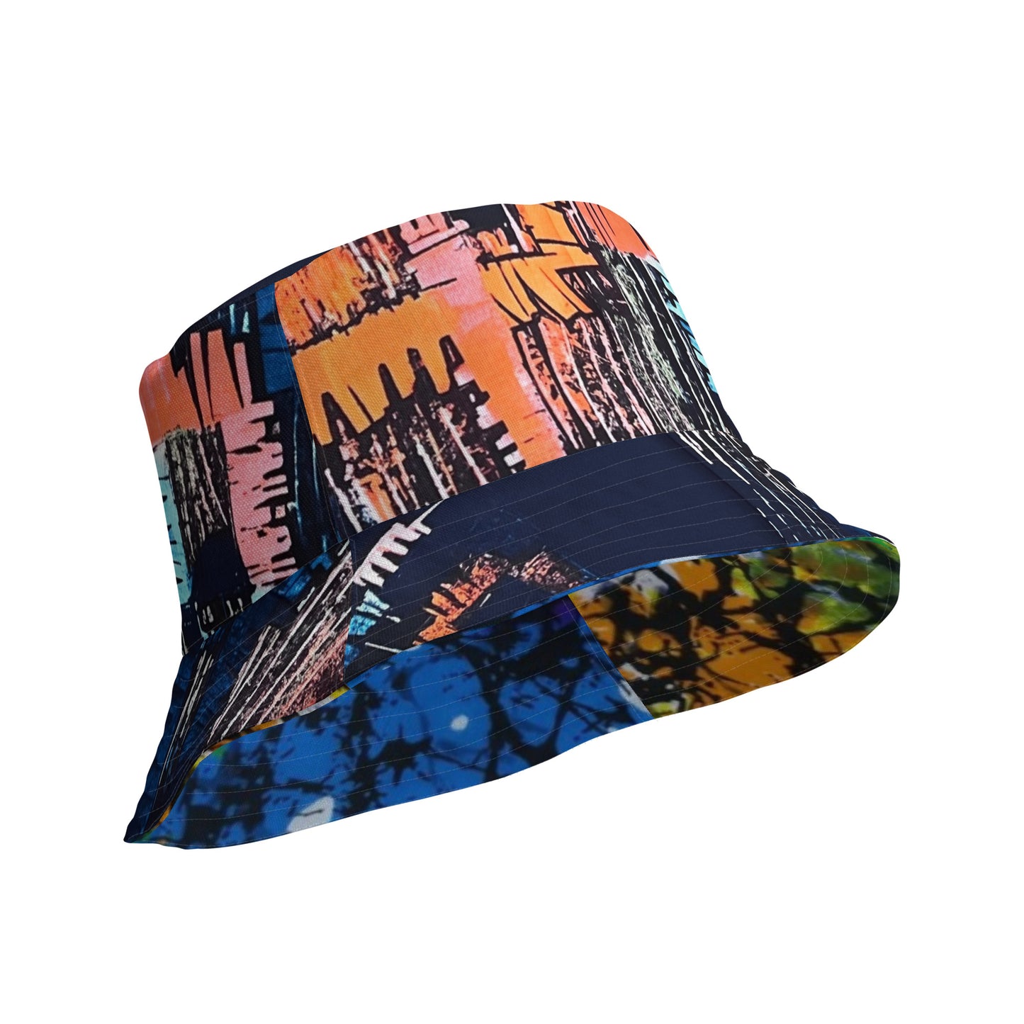 Colourful Adire Bucket Hat