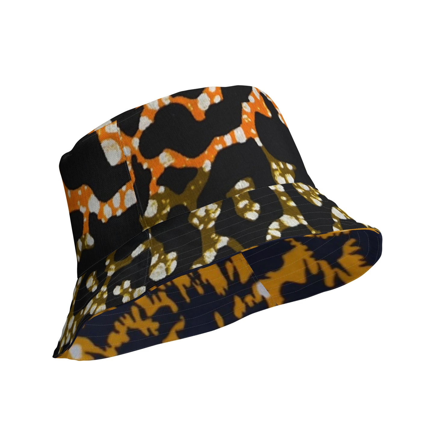 Yellow Leopard Bucket Hat