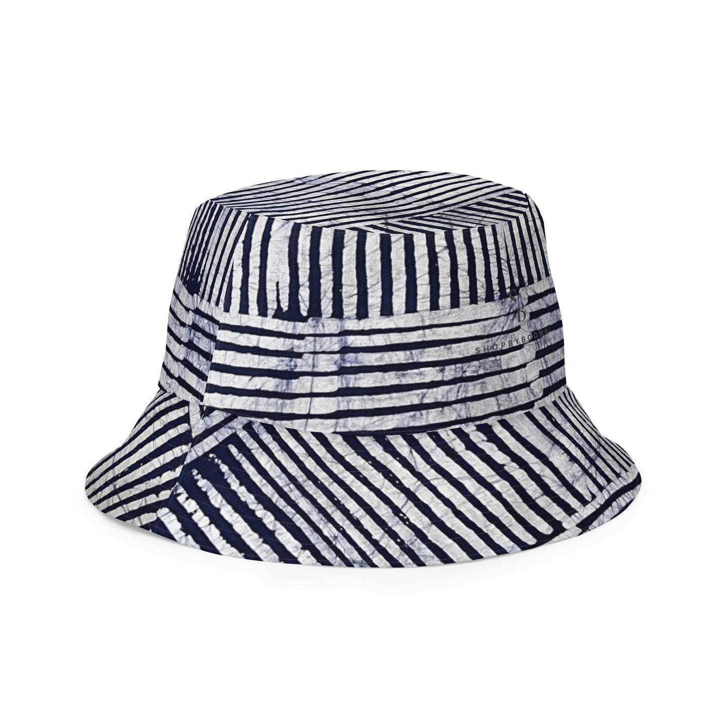 Stripey Adire Bucket Hat