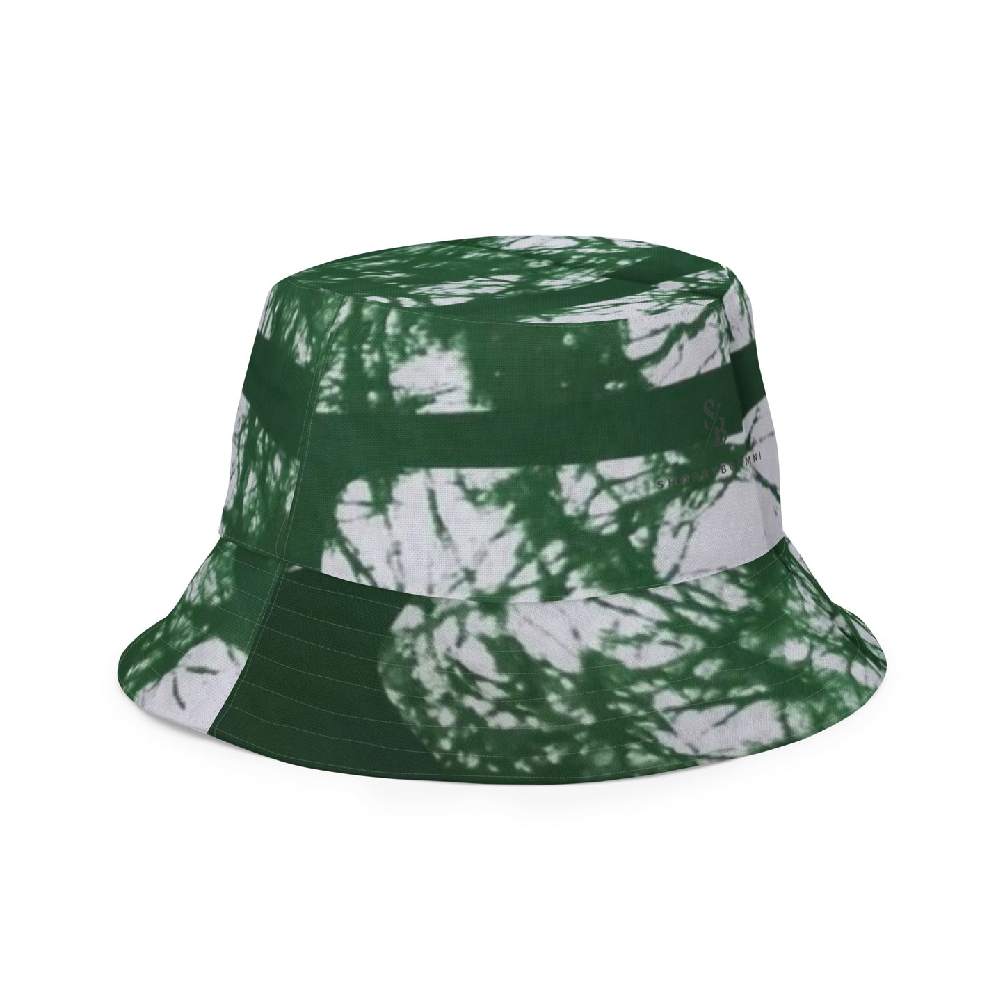 Blue Green Adire Bucket Hat