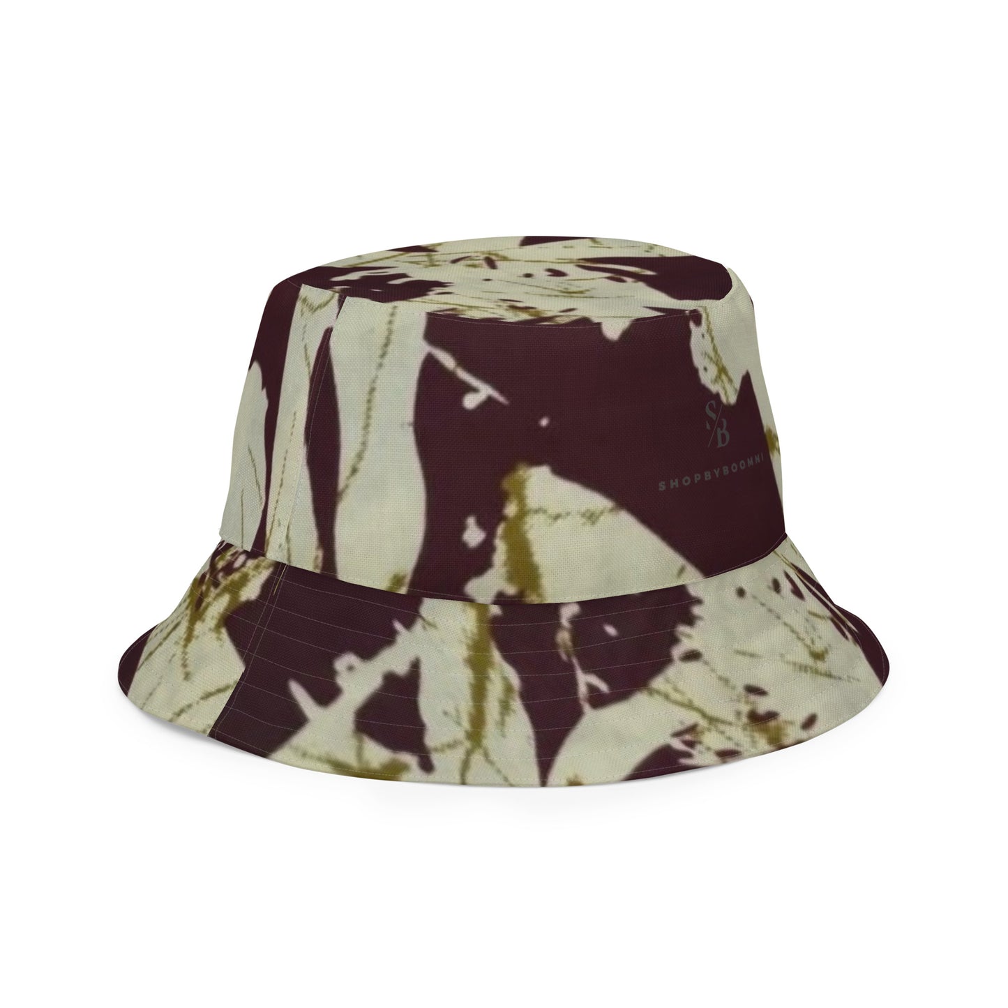 Orange Brown Bucket Hat