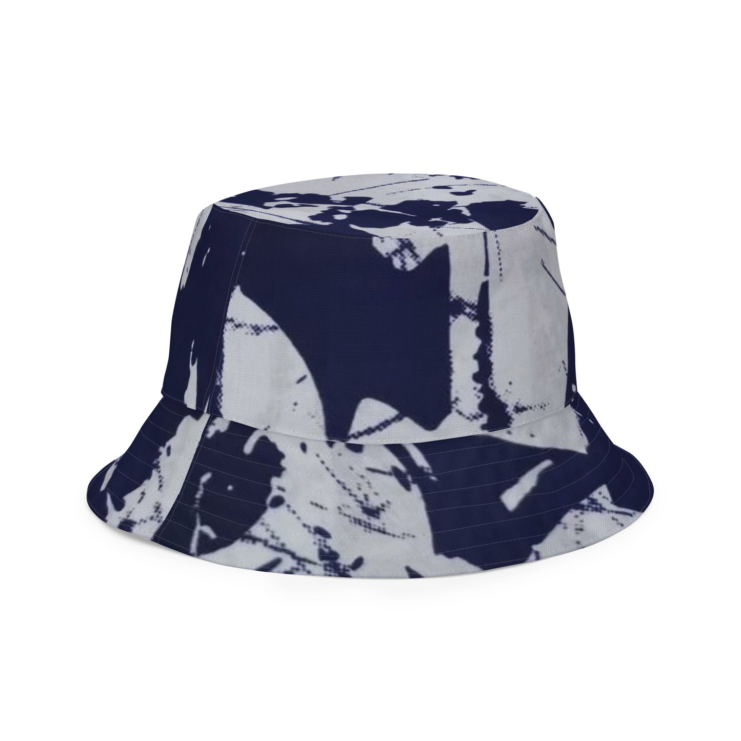 Blue Green Adire Bucket Hat