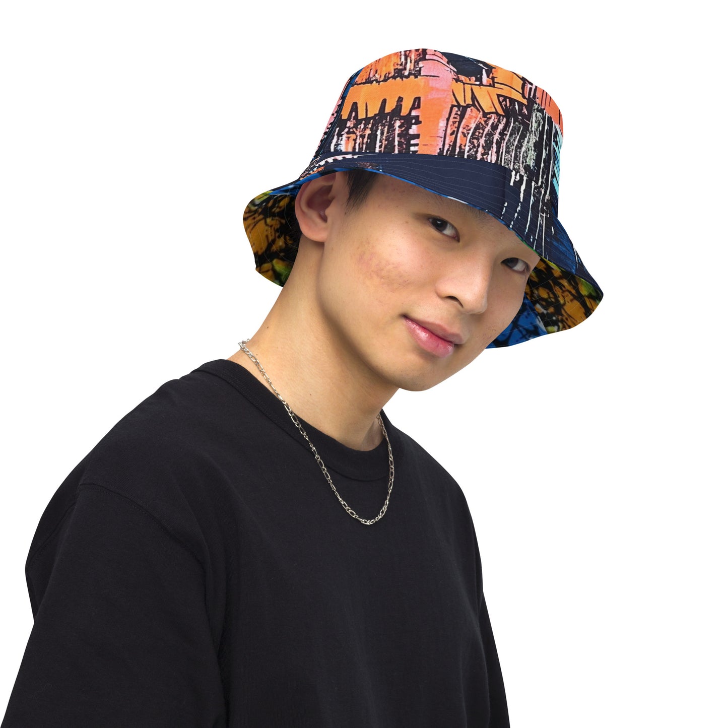 Colourful Adire Bucket Hat