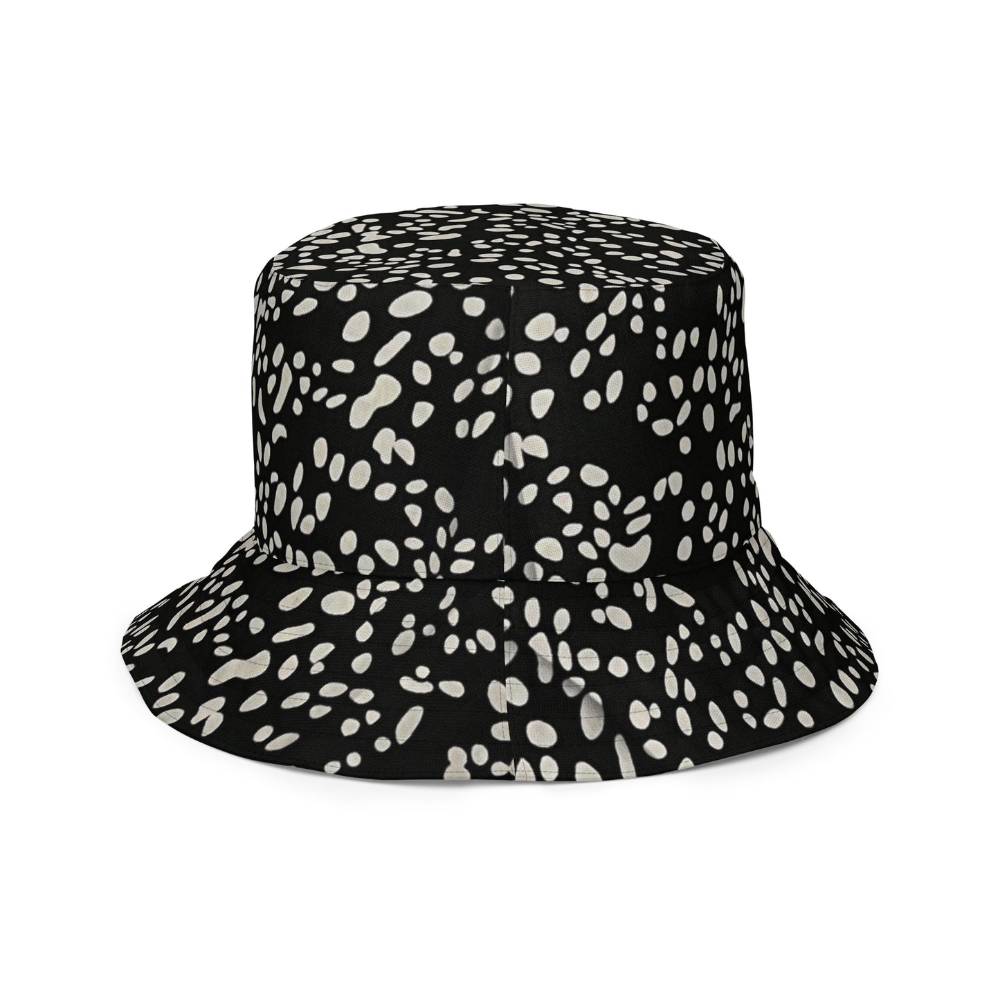 Yellow & White Dots Bucket Hat