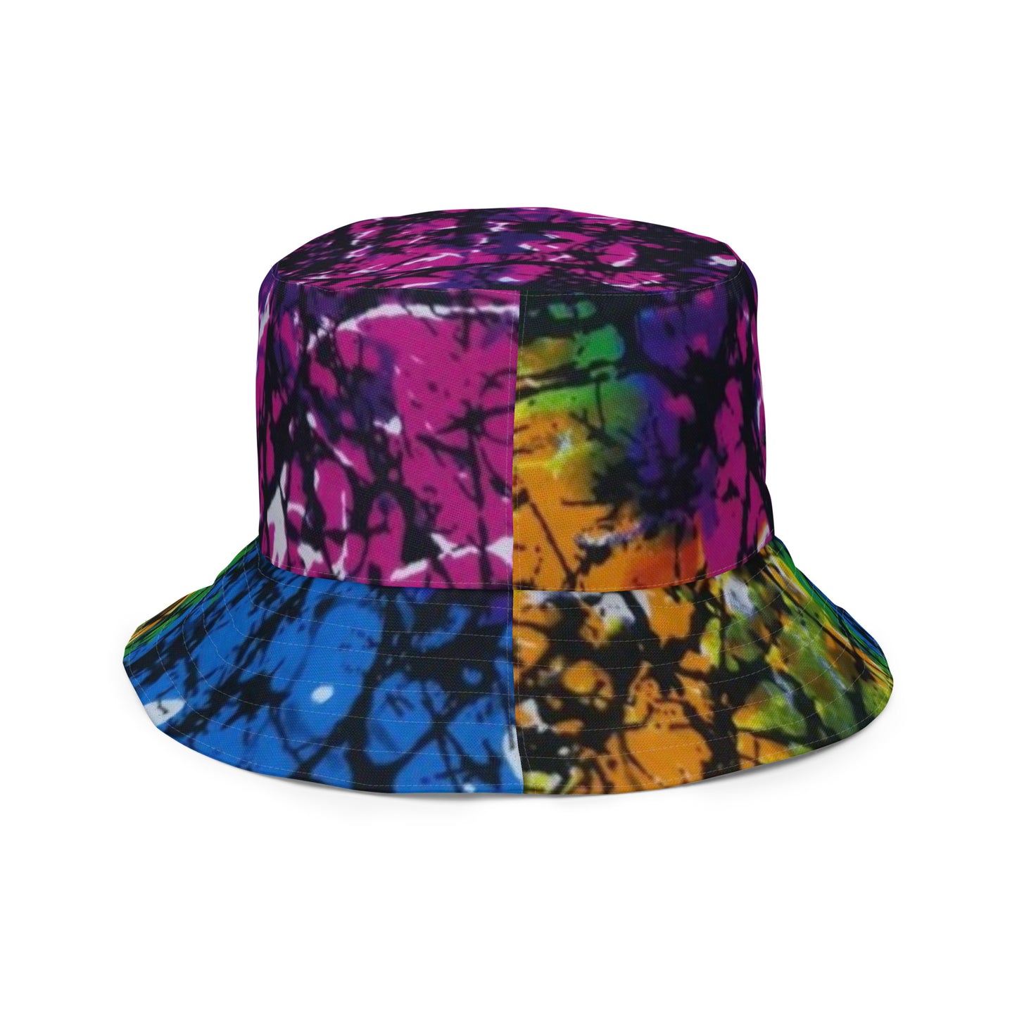 Colourful Adire Bucket Hat