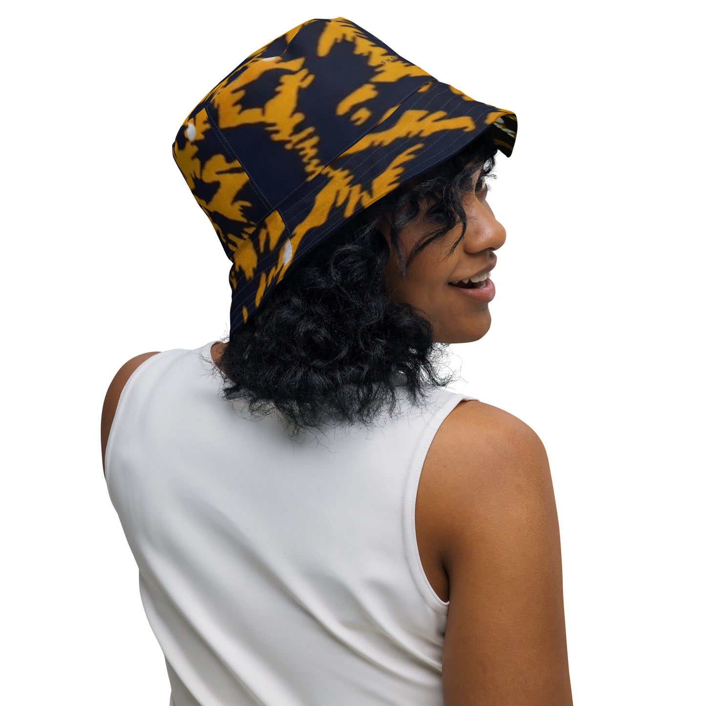 Yellow Leopard Bucket Hat