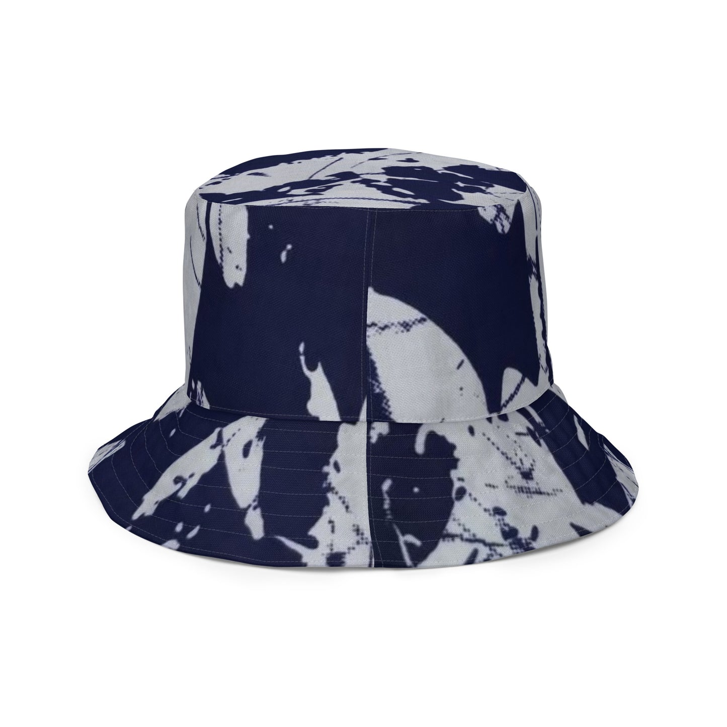 Blue Green Adire Bucket Hat