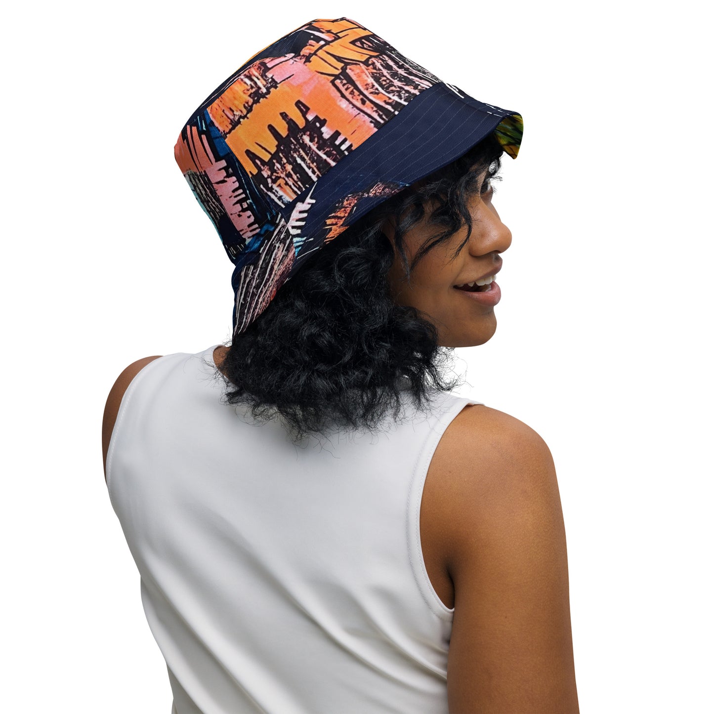 Colourful Adire Bucket Hat