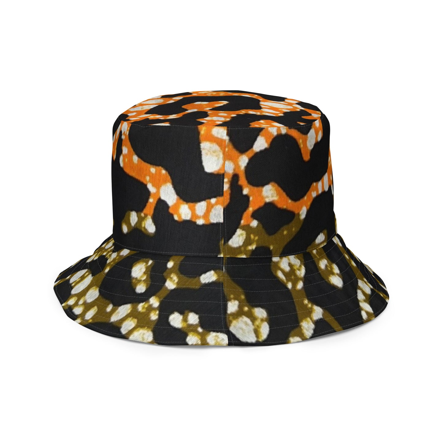 Yellow Leopard Bucket Hat