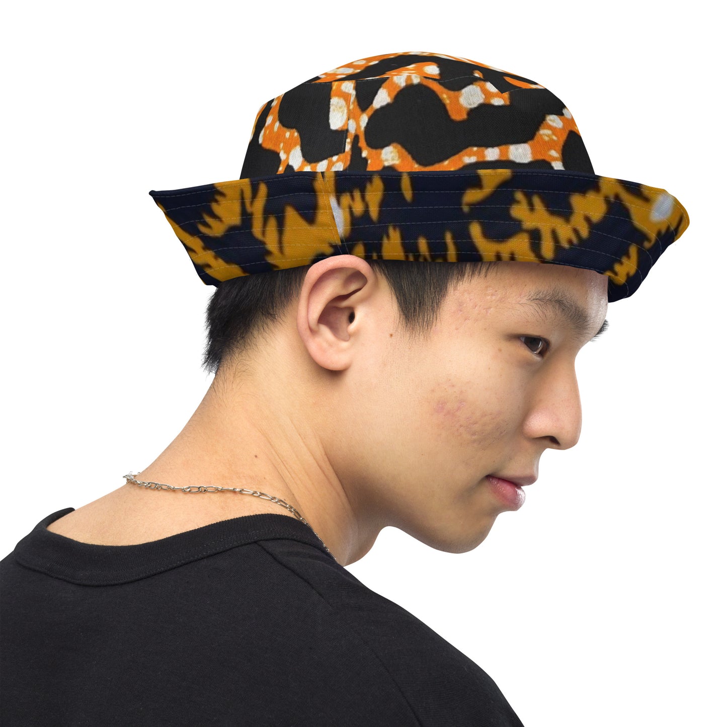 Yellow Leopard Bucket Hat