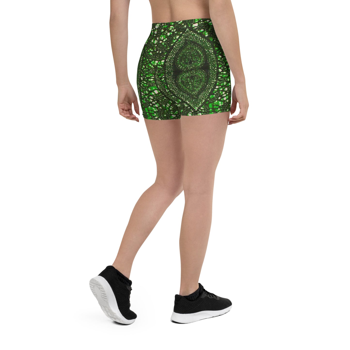 Green Peas Ankara Shorts