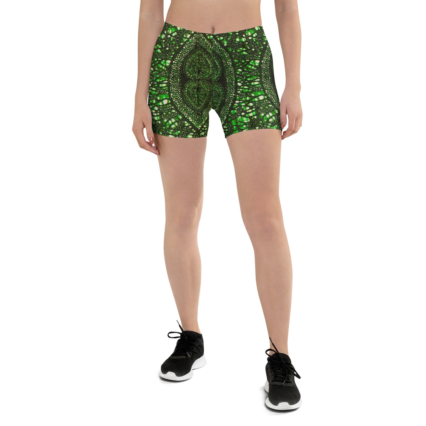 Green Peas Ankara Shorts