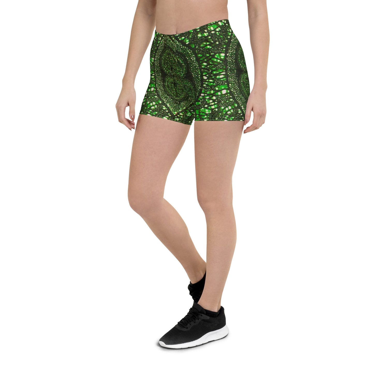 Green Peas Ankara Shorts