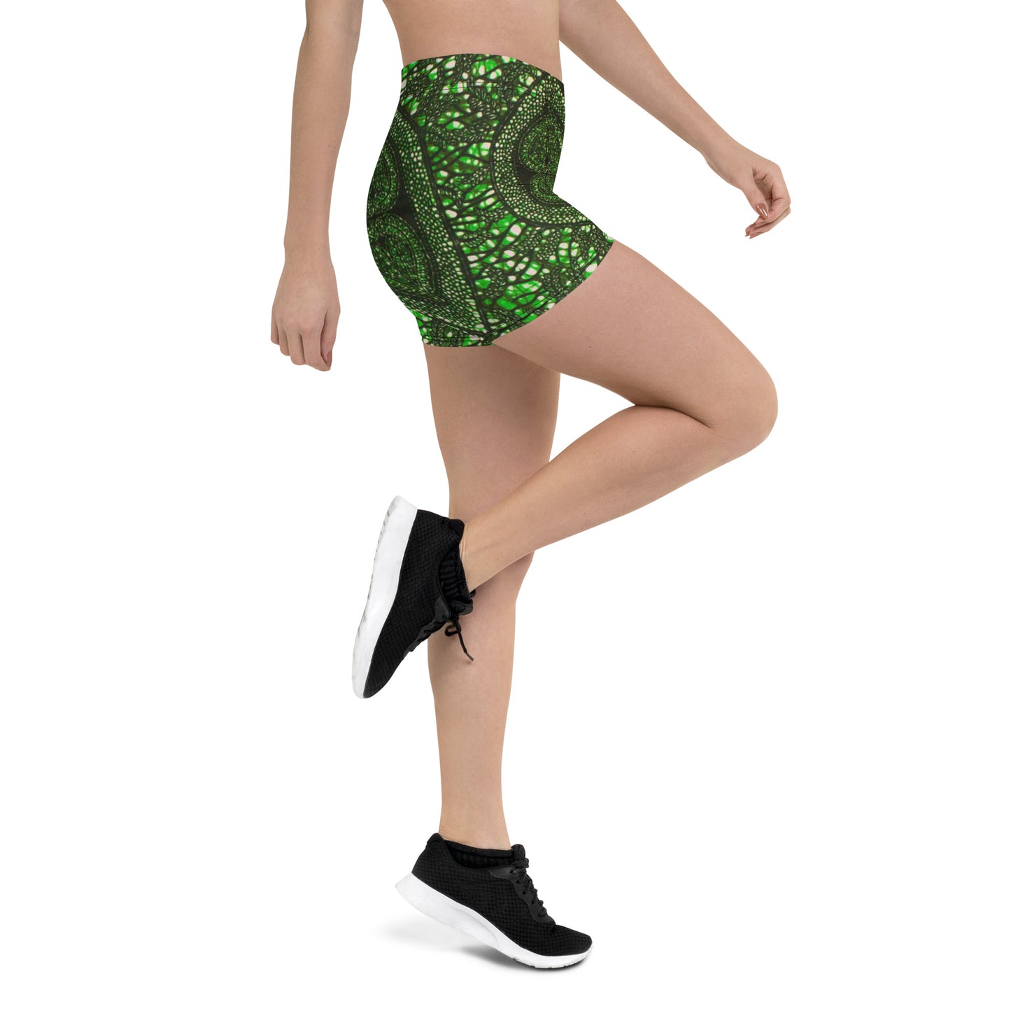 Green Peas Ankara Shorts