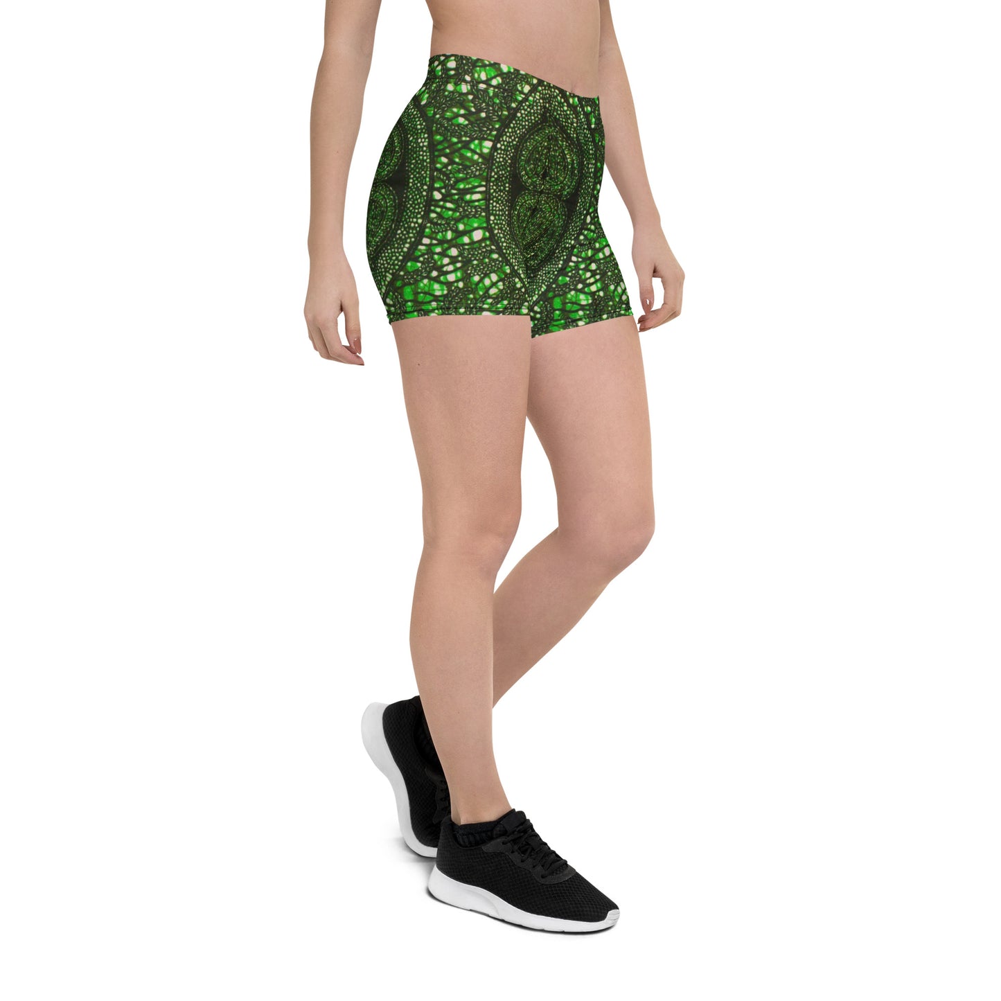 Green Peas Ankara Shorts