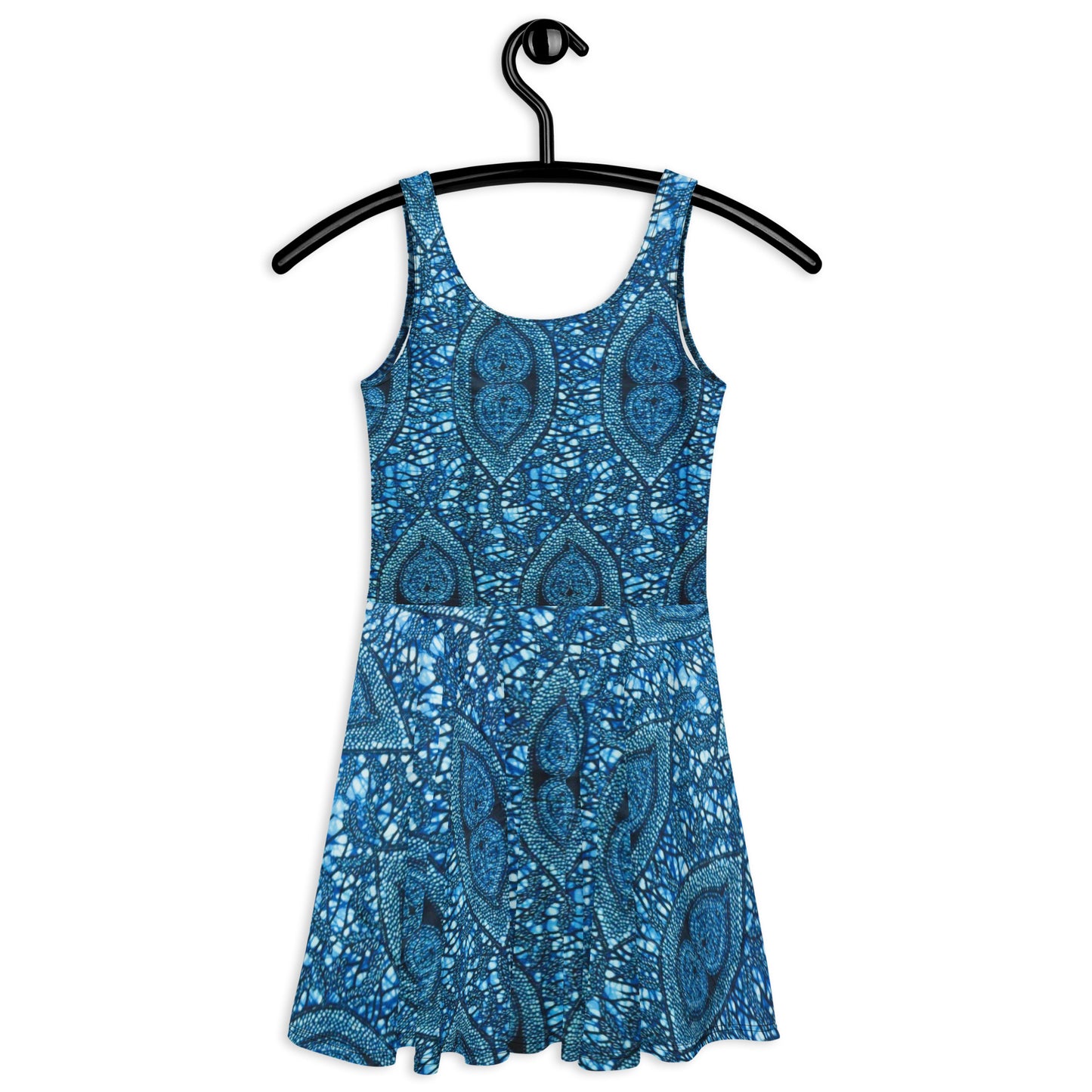 Blue Peas Ankara Skater Dress