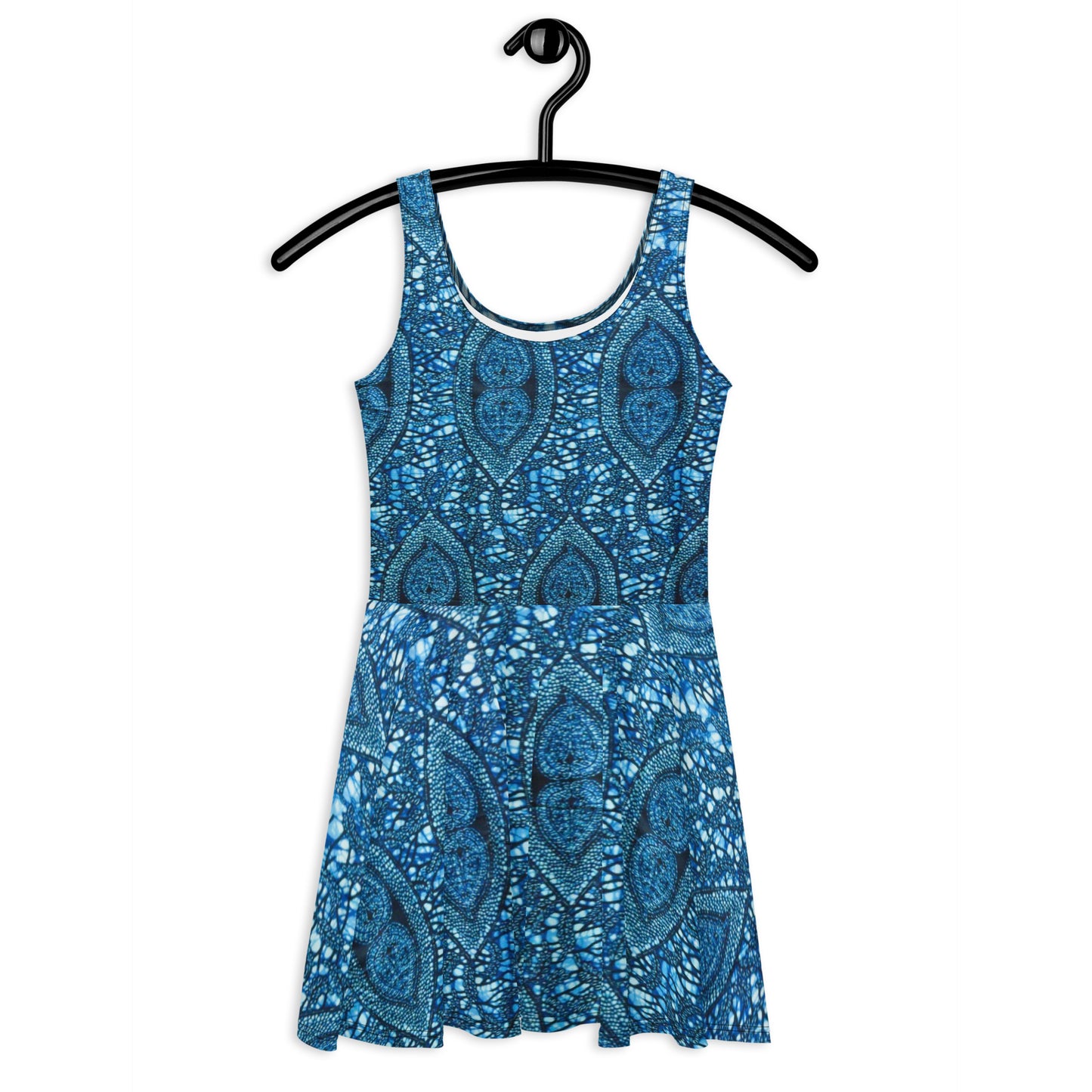 Blue Peas Ankara Skater Dress