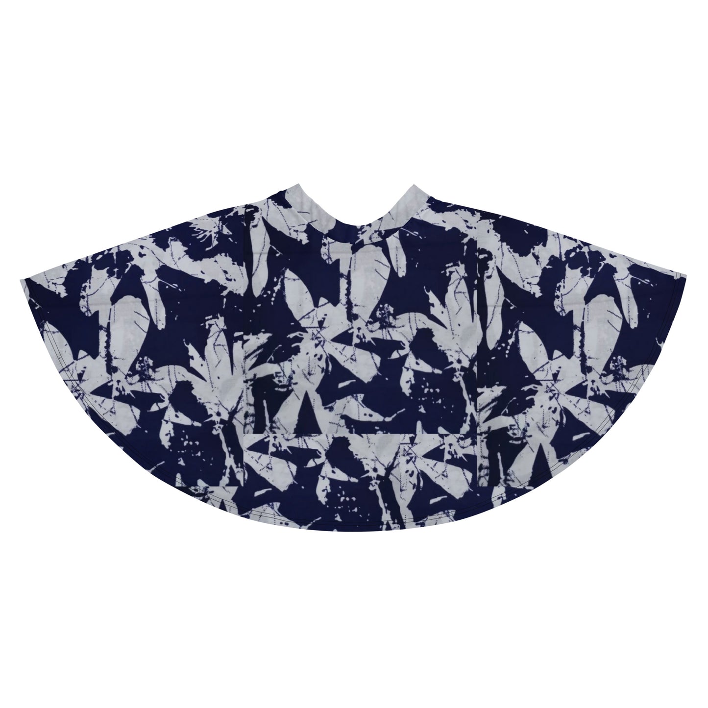 Indigo Adire Skater Skirt