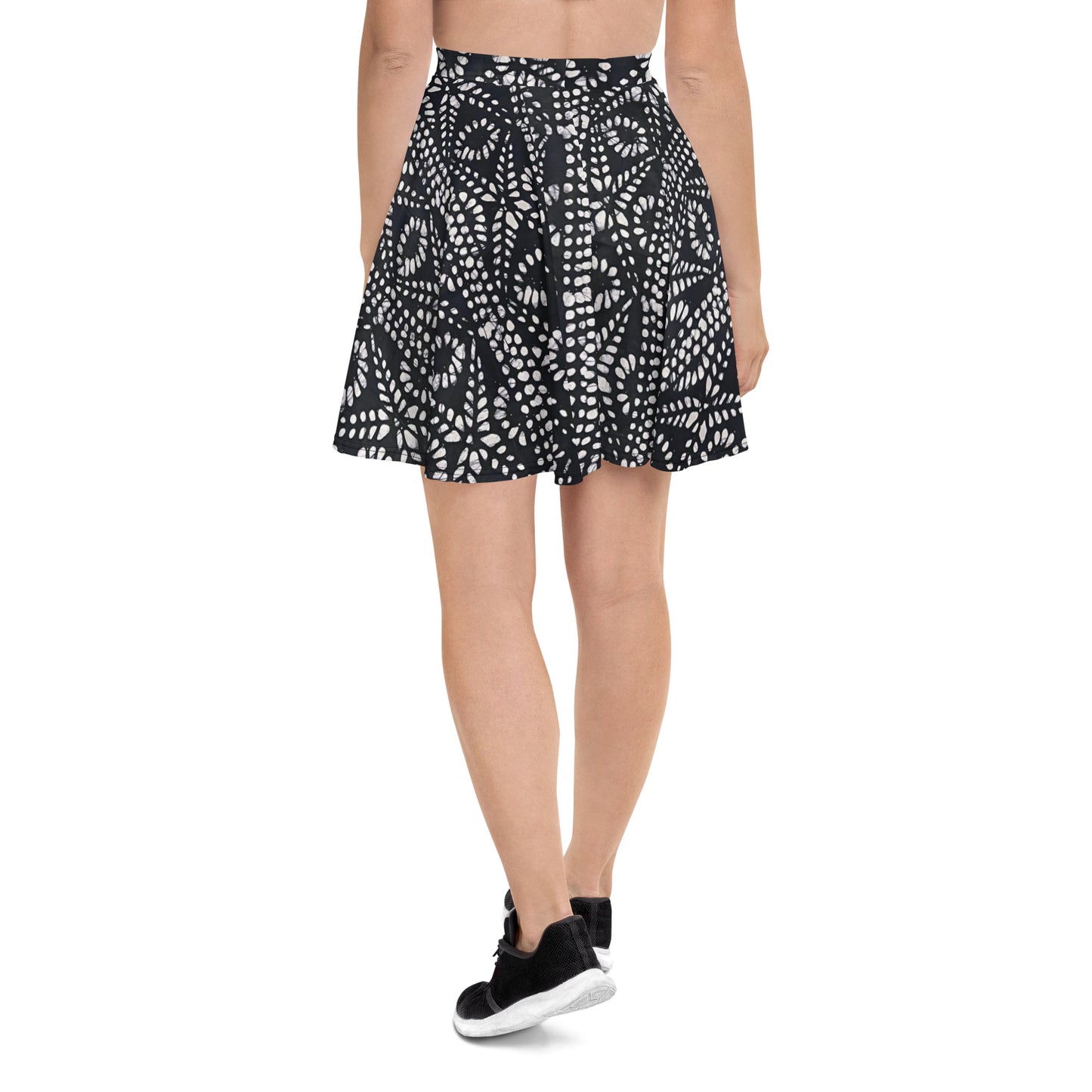 Aztec Adire Skater Skirt