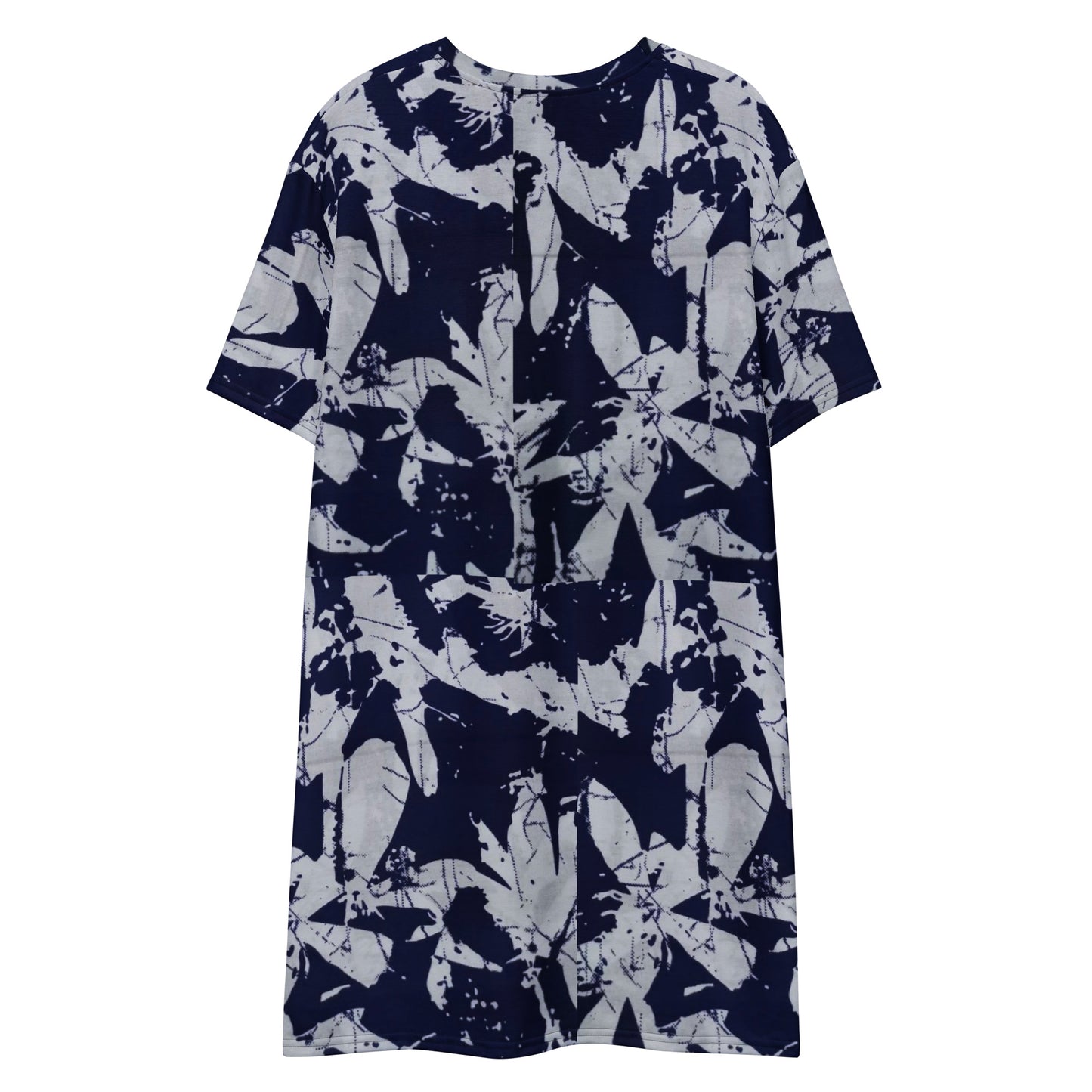 Indigo Adire T-shirt Dress