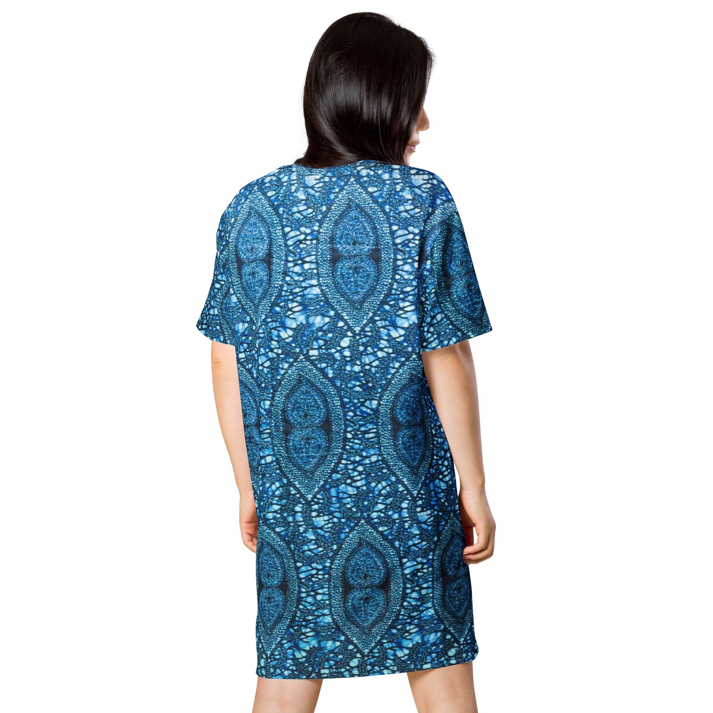 Blue Peas Ankara T-shirt Dress