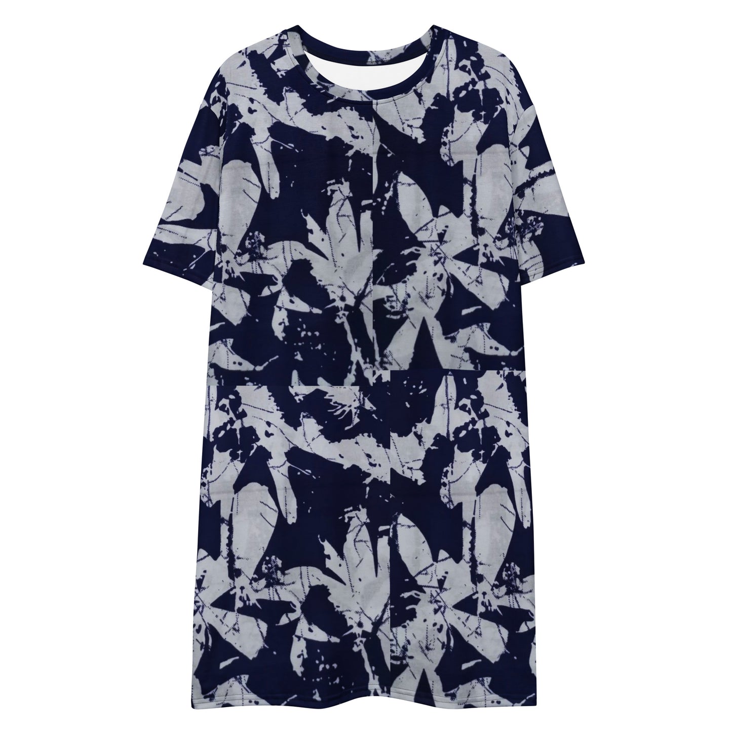 Indigo Adire T-shirt Dress