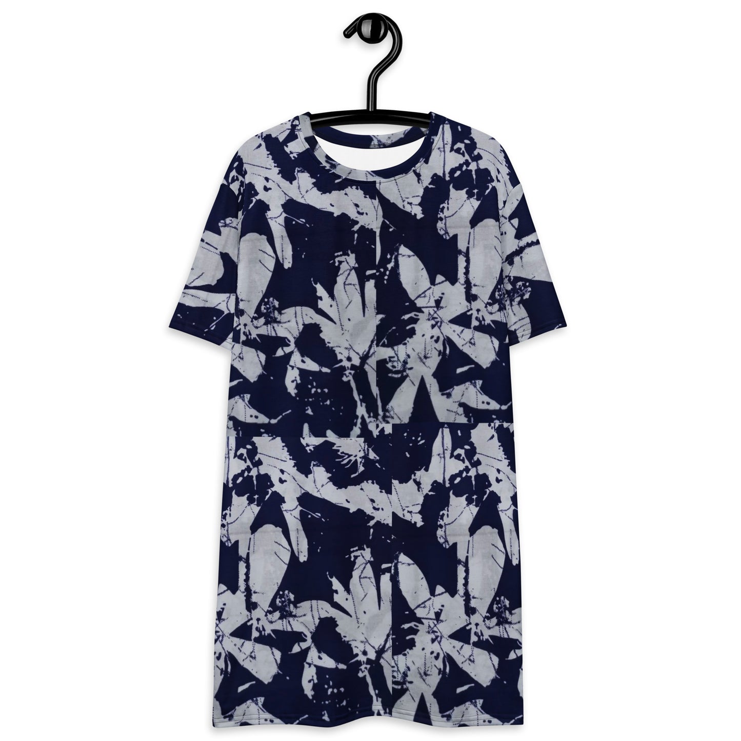 Indigo Adire T-shirt Dress