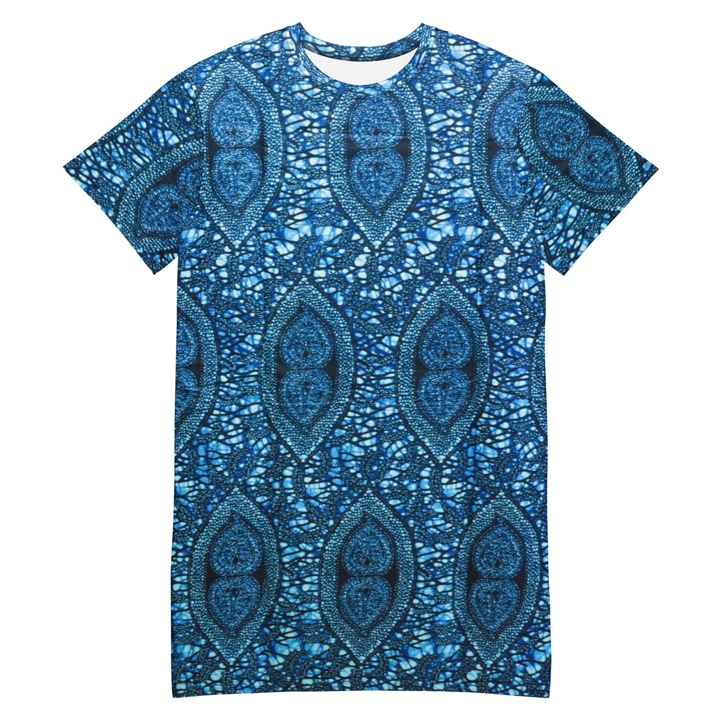 Blue Peas Ankara T-shirt Dress