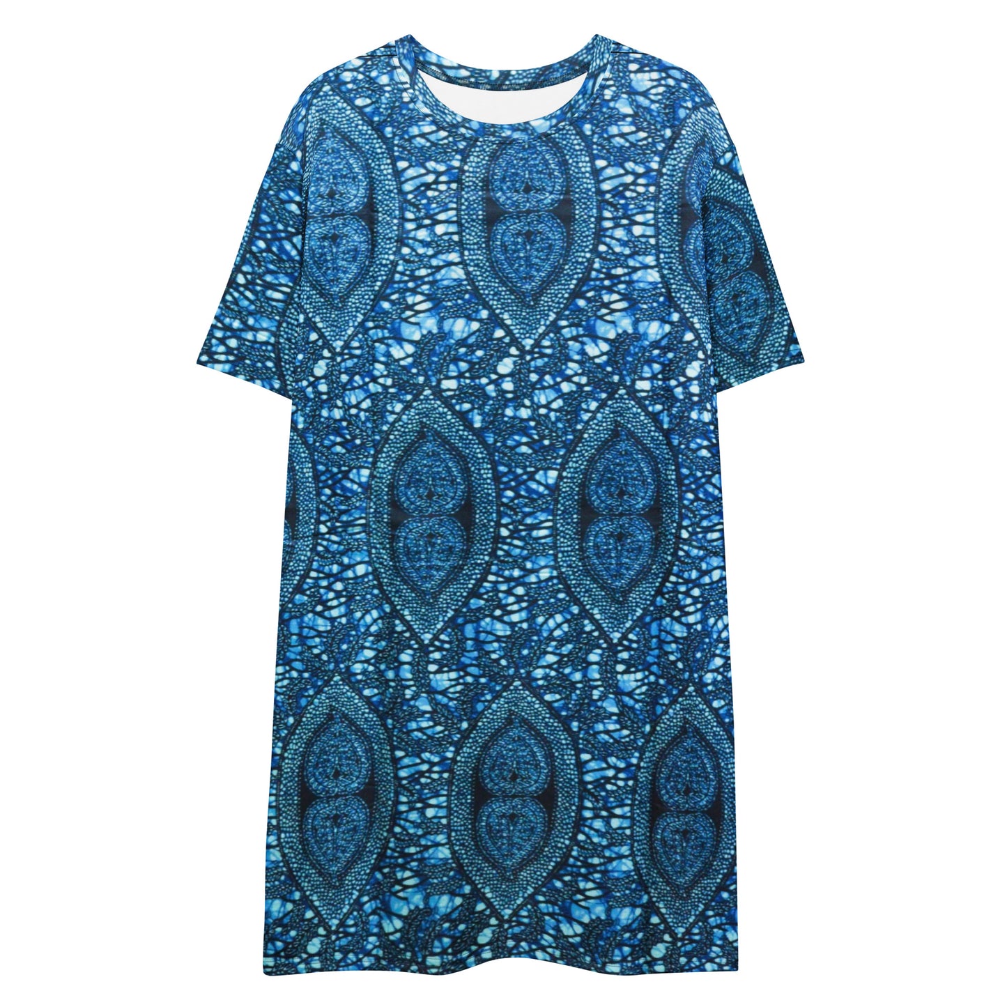 Blue Peas Ankara T-shirt Dress