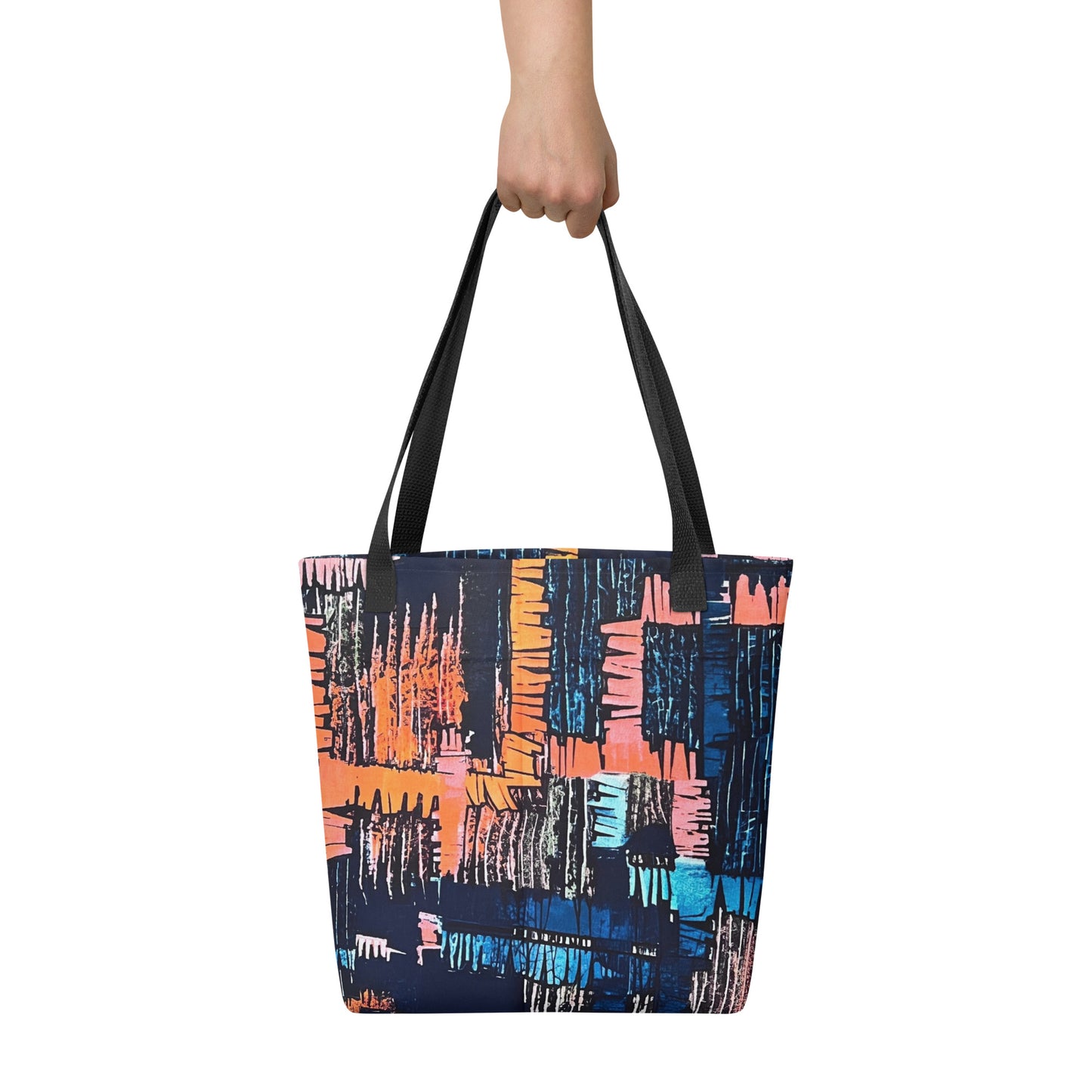 Colourful Adire Tote Bag