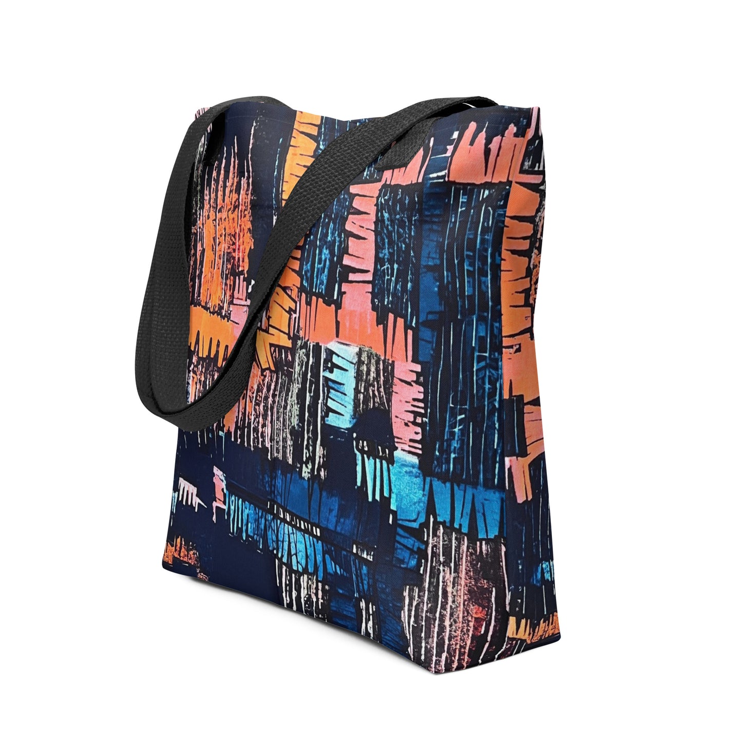 Colourful Adire Tote Bag