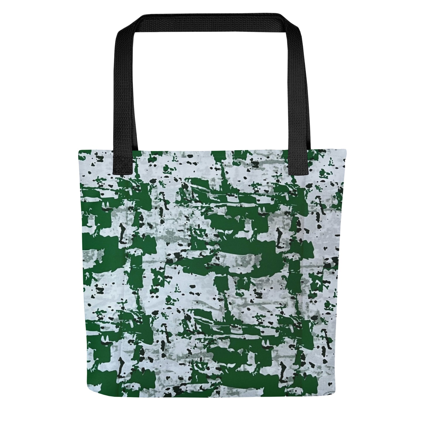 Green Camo Tote Bag