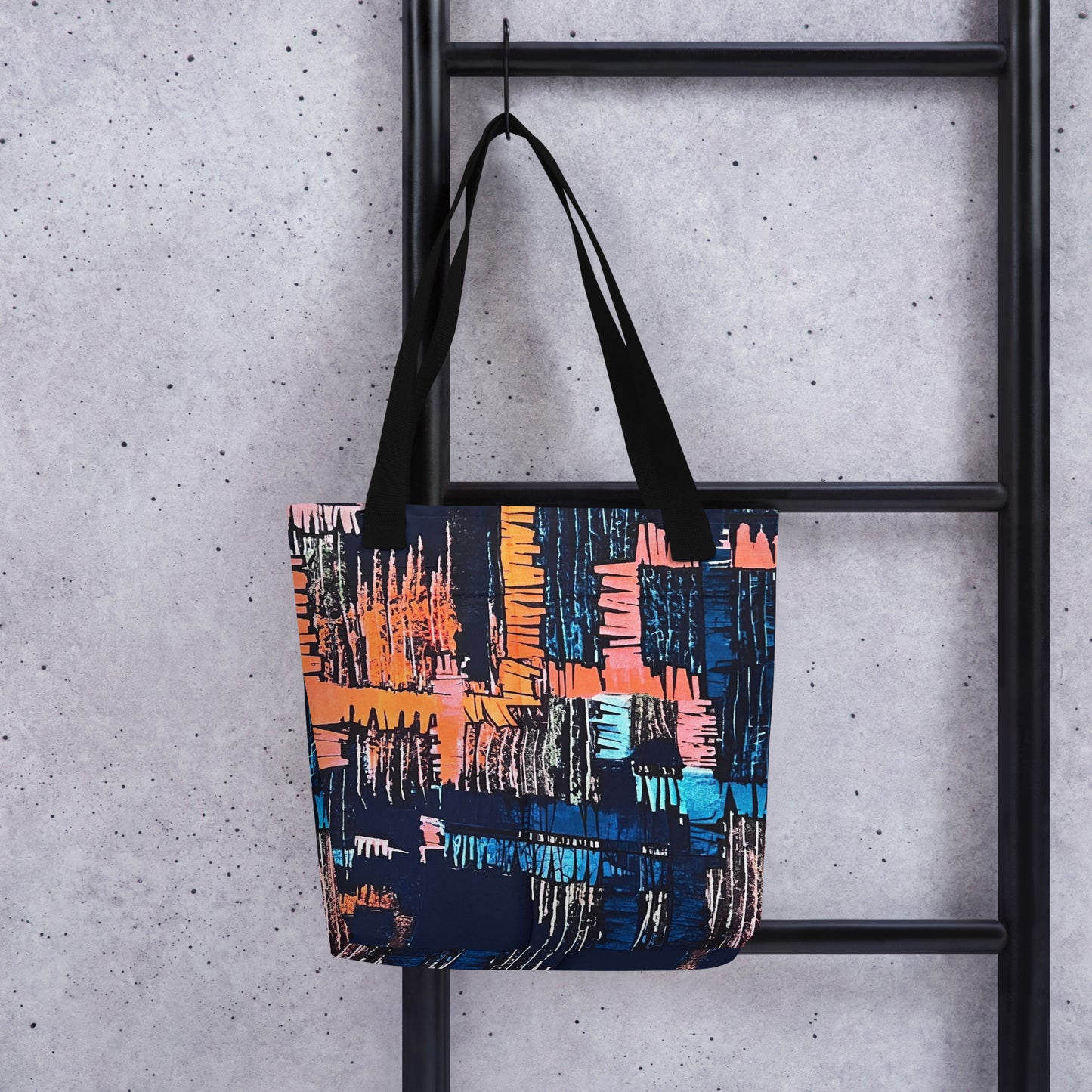 Colourful Adire Tote Bag