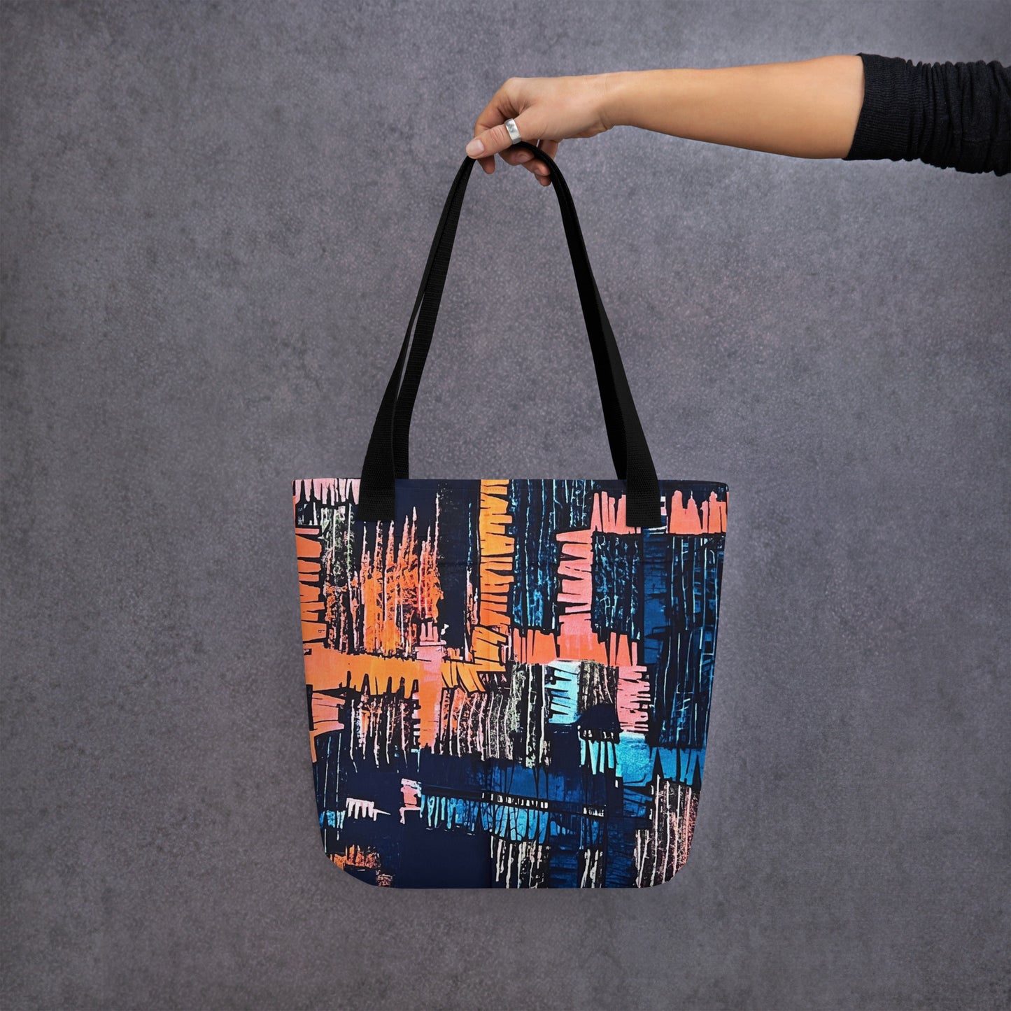 Colourful Adire Tote Bag