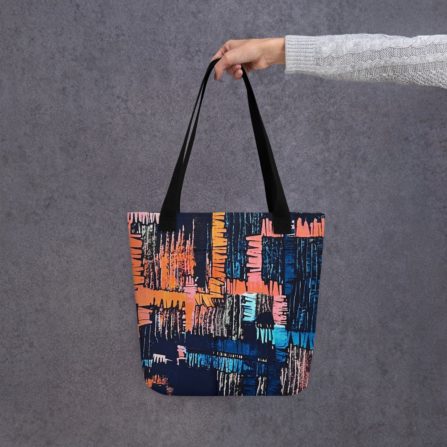 Colourful Adire Tote Bag