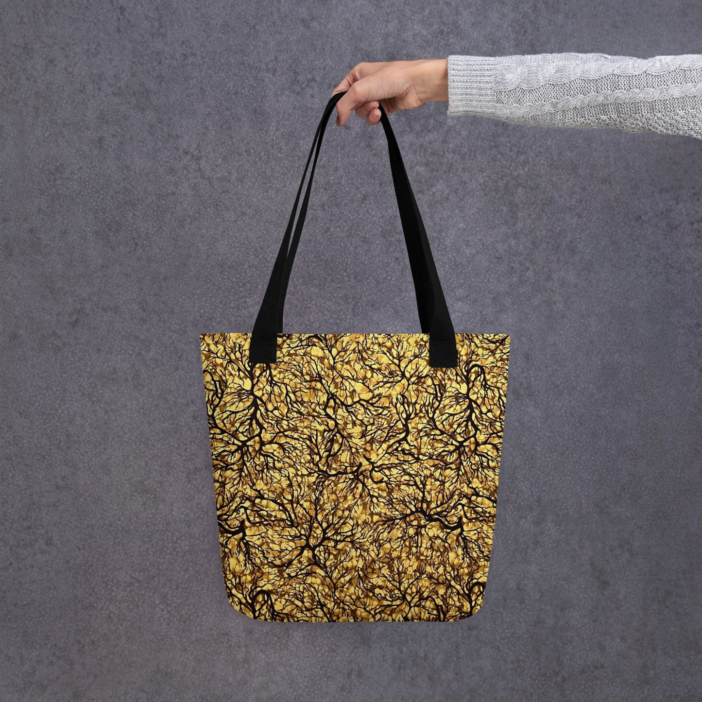 Trees Adire Tote Bag