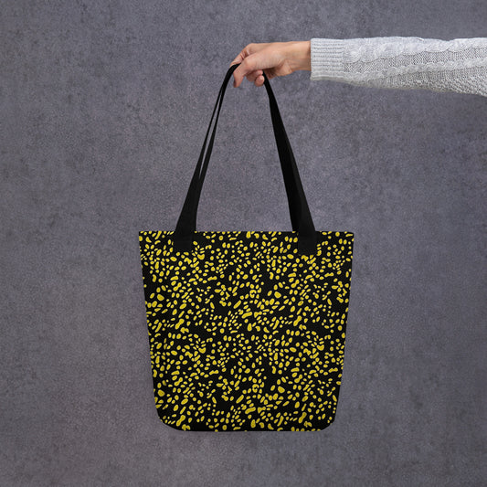 Yellow Dots Tote Bag