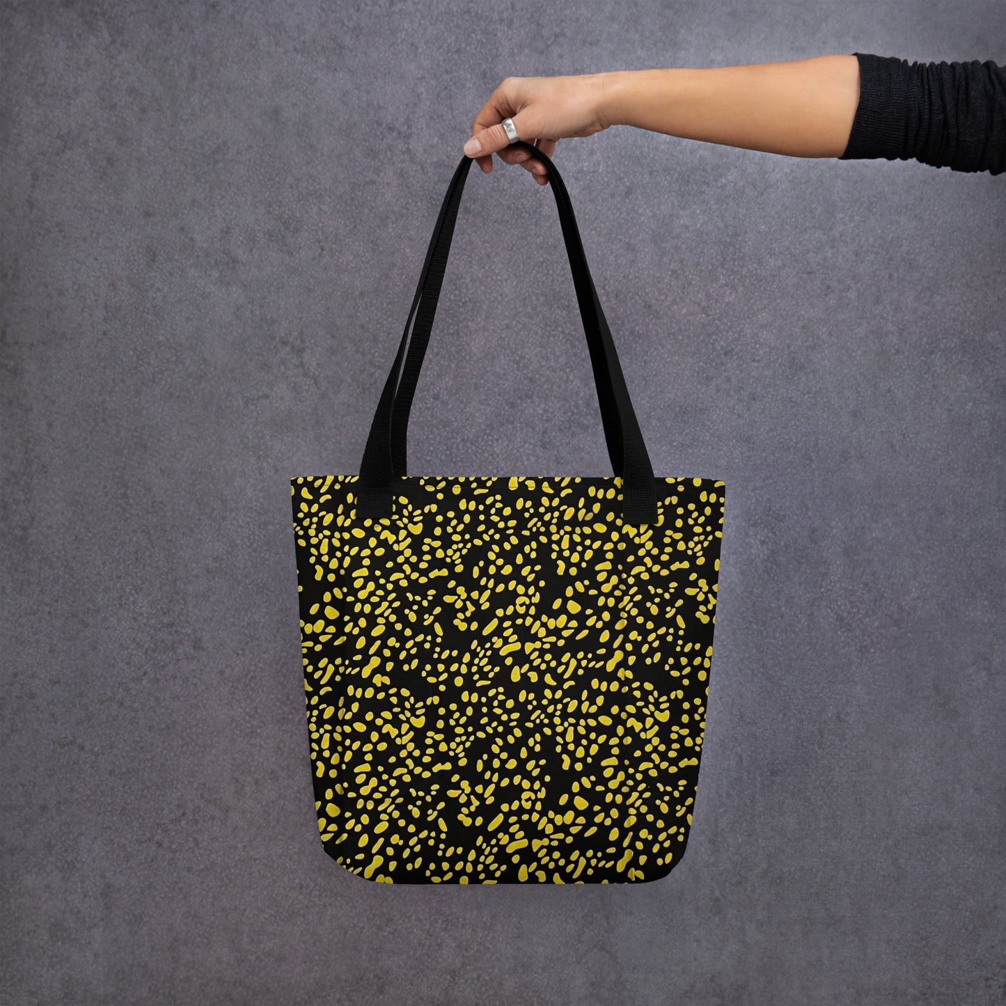 Yellow Dots Tote Bag