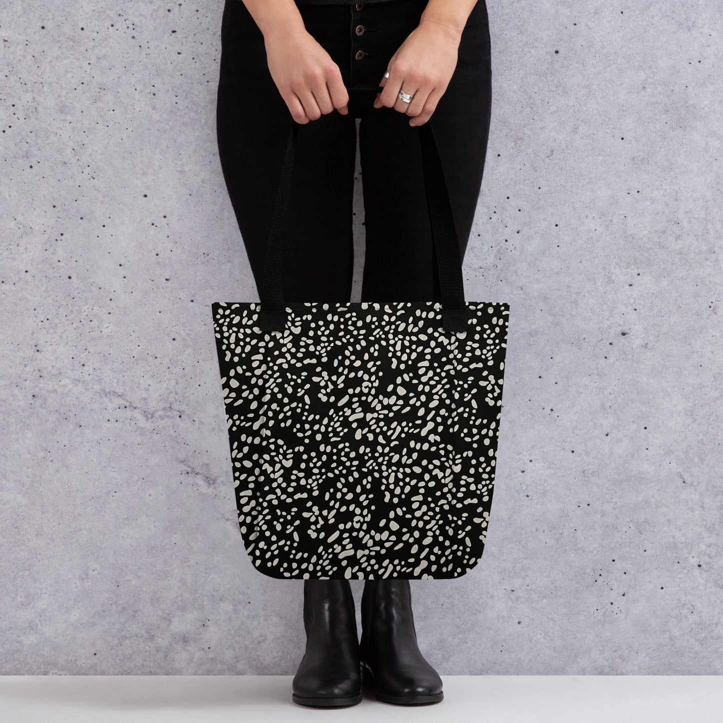 White Dots Tote Bag