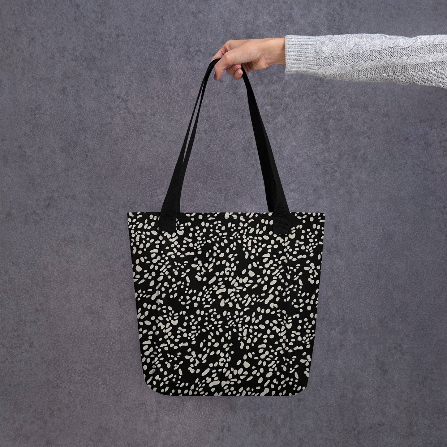 White Dots Tote Bag