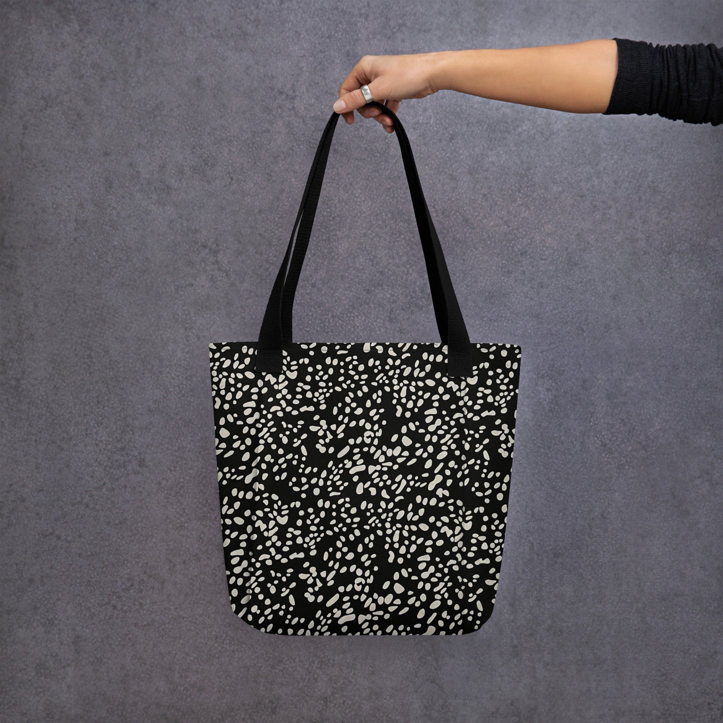 White Dots Tote Bag