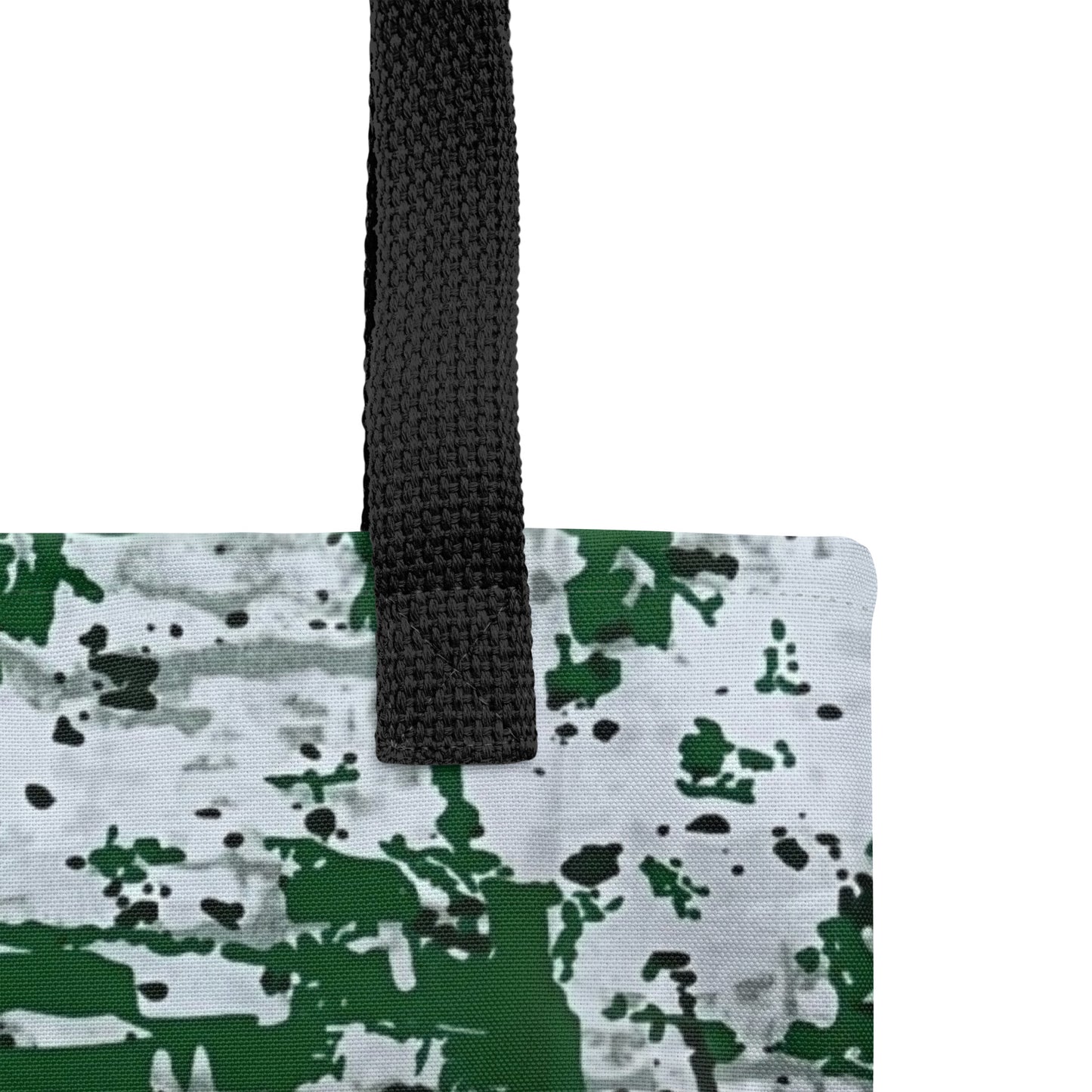 Green Camo Tote Bag