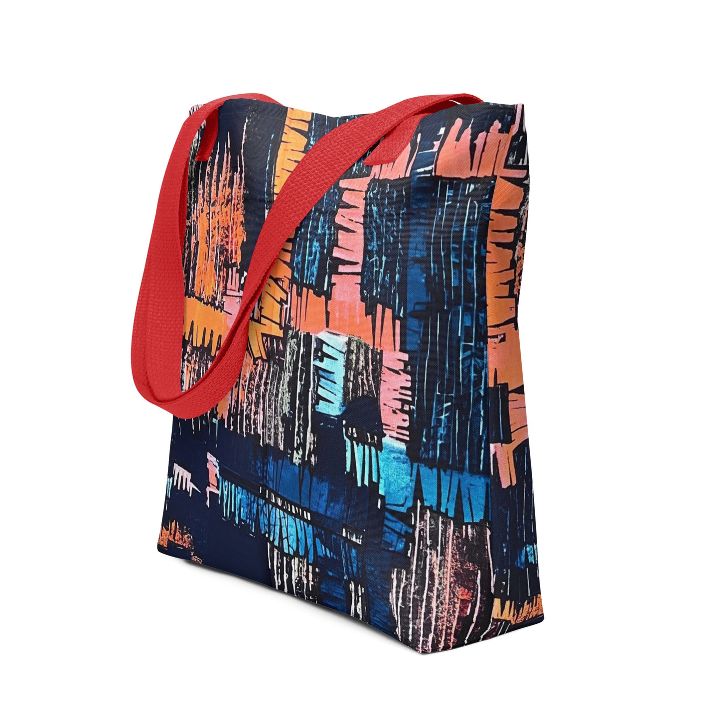 Colourful Adire Tote Bag