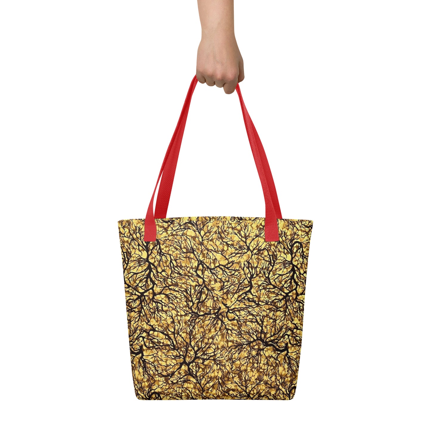 Trees Adire Tote Bag