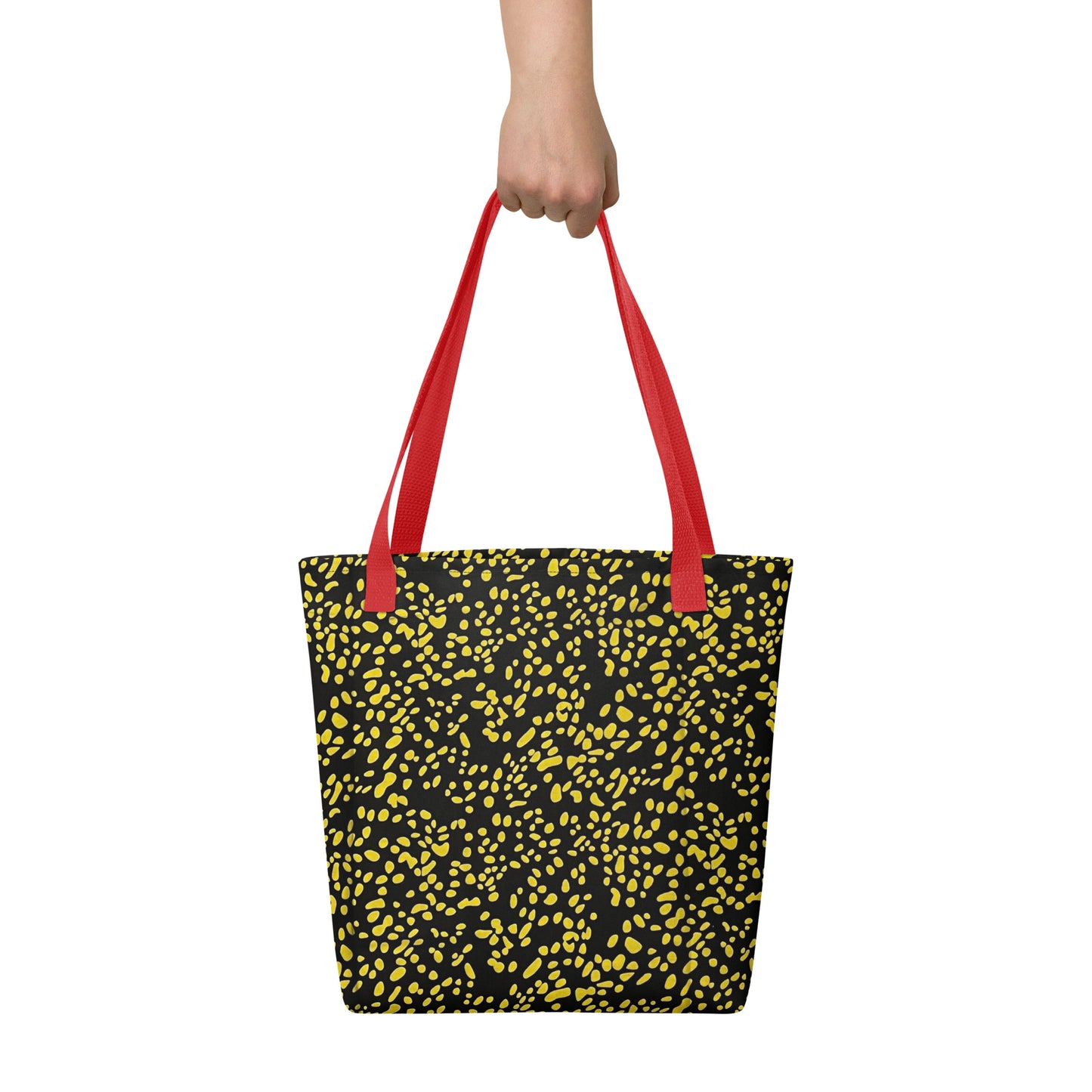 Yellow Dots Tote Bag