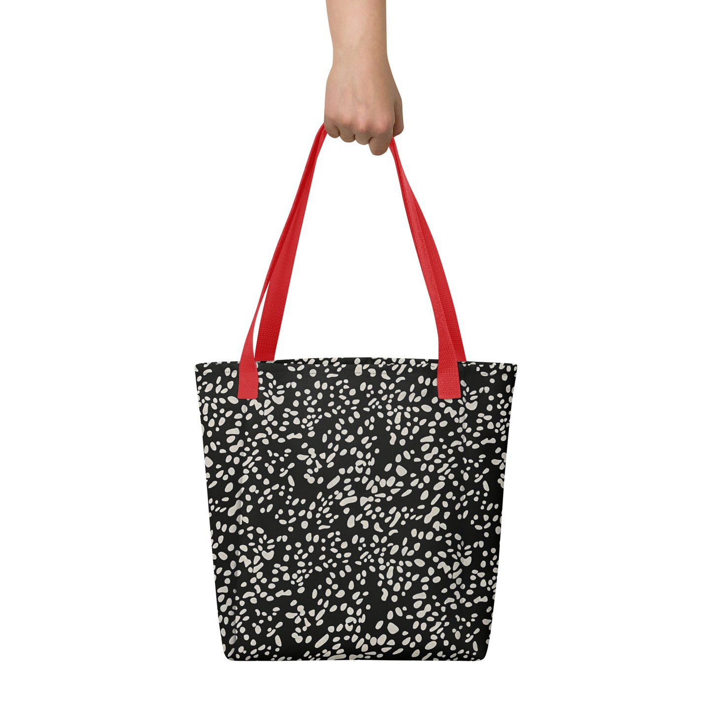 White Dots Tote Bag