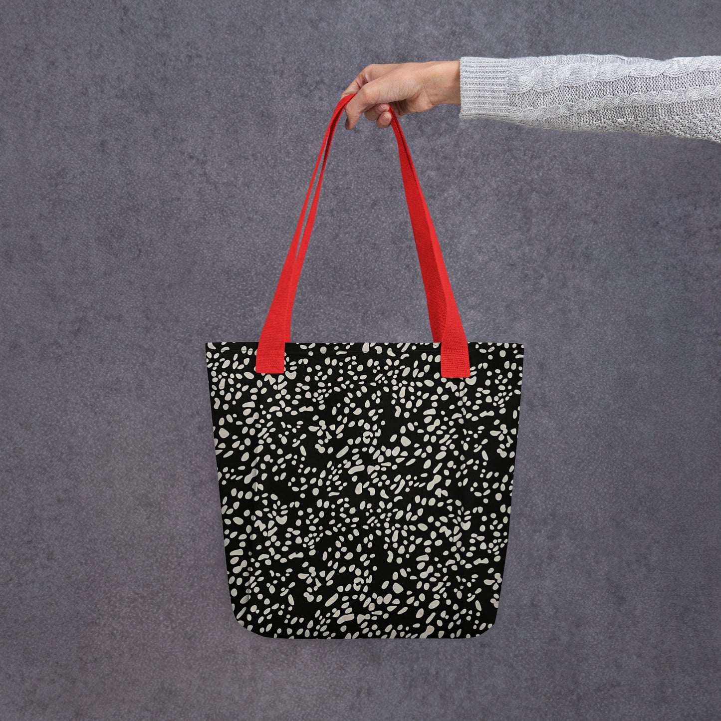 White Dots Tote Bag